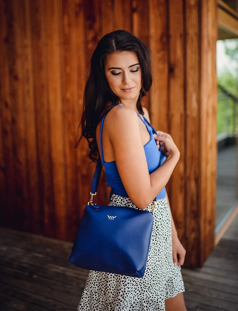 Coalie - Borsa a tracolla con dettagli dorati - Disponibile anche in altri colori