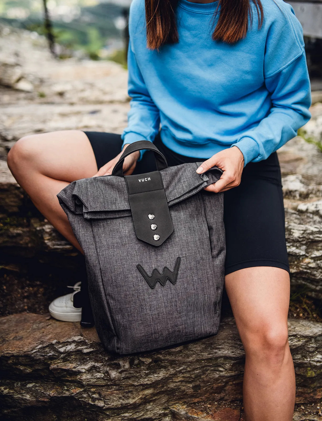 Mellora - Zaino spazioso in materiale resistente