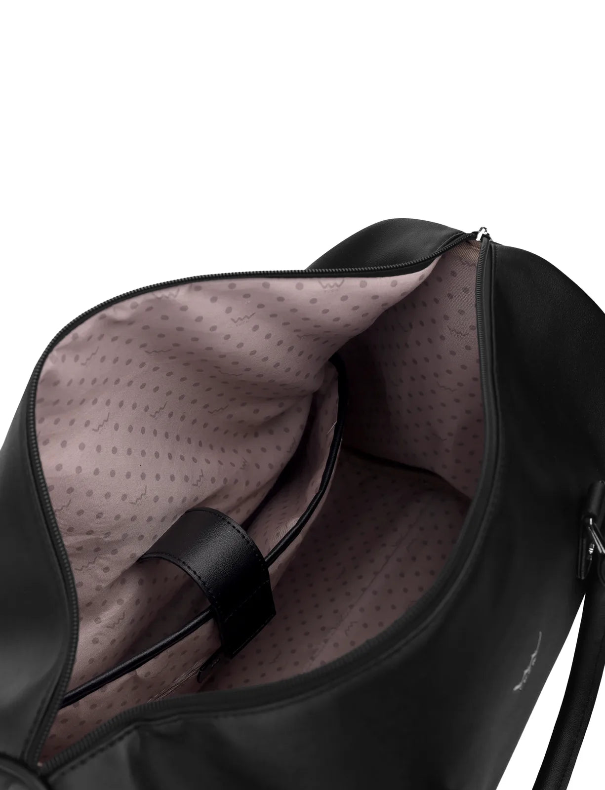 Doryge Black - Elegante borsa da viaggio con chiusura a zip e tracolla regolabile