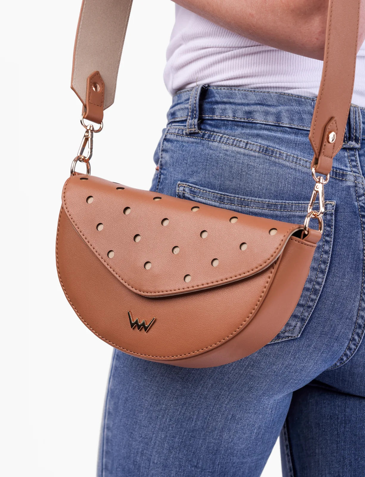 Tricia Dotty  – Borsa a tracolla con pois - Disponibile anche in nero