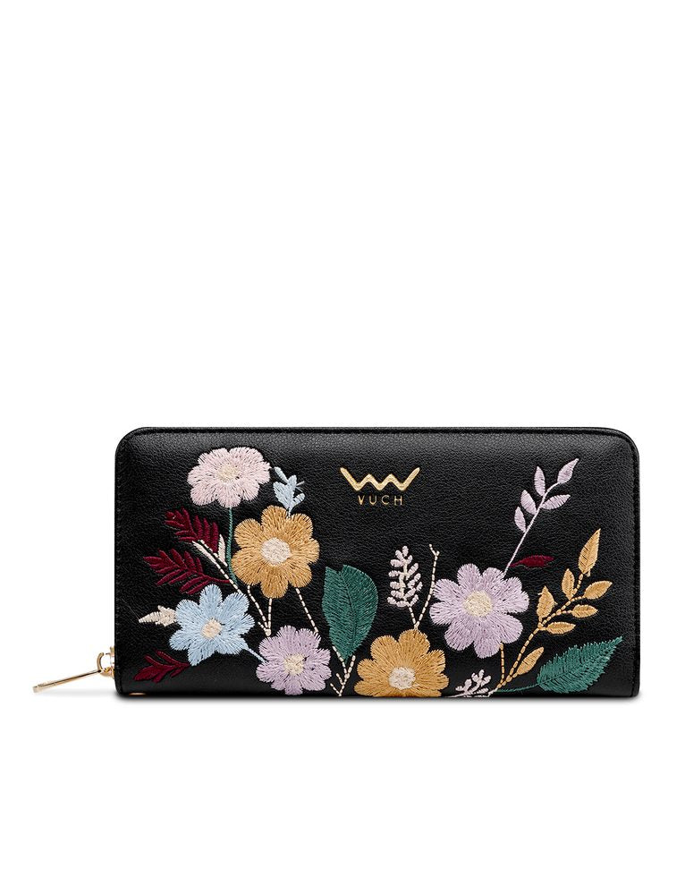 VUCH Nightie Nicci Flowers Black