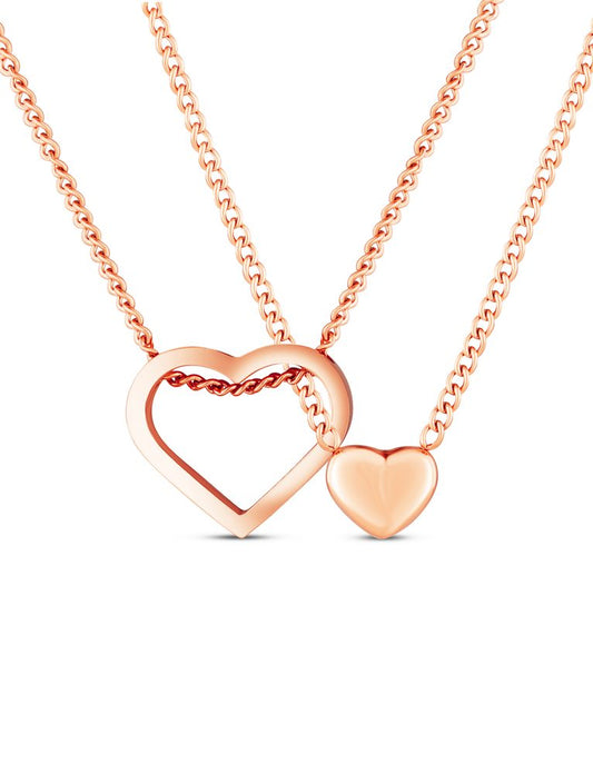 VUCH Náhrdelník Claribel Rose Gold