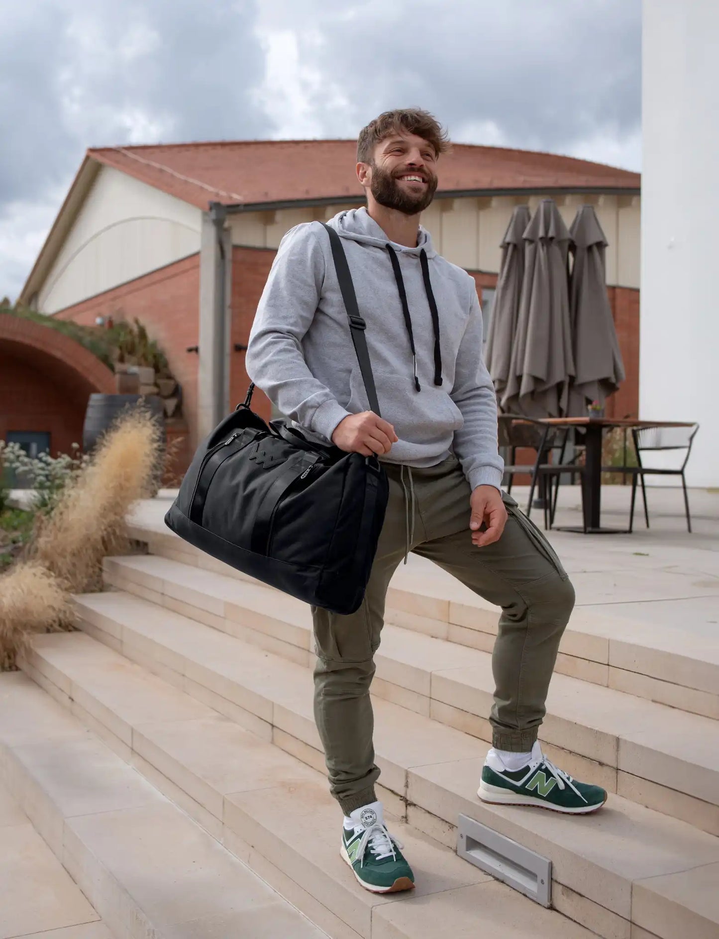 Tifyn Black - borsa da viaggio grande