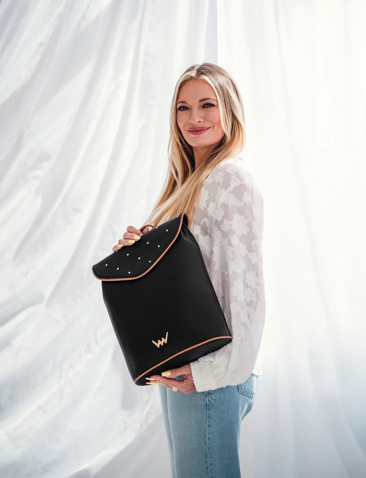 Joanna Lisbonne - zaino spazioso da città con zip