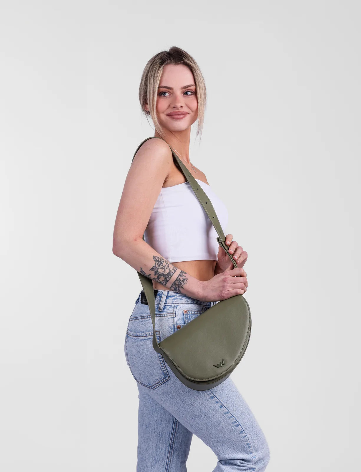 Syrrael - borsa a spalla asimmetrica - Disponibile anche in altri colori