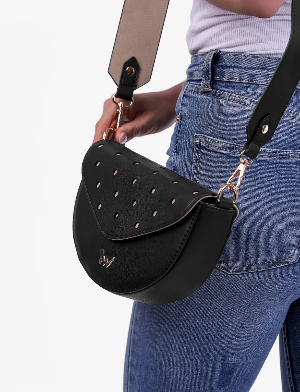 Tricia Dotty  – Borsa a tracolla con pois - Disponibile anche in nero