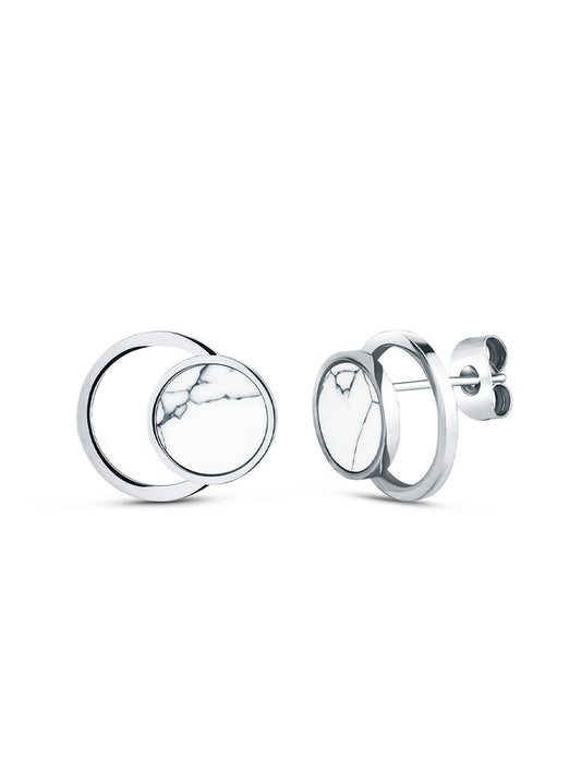 VUCH Náušnice Hirea Silver