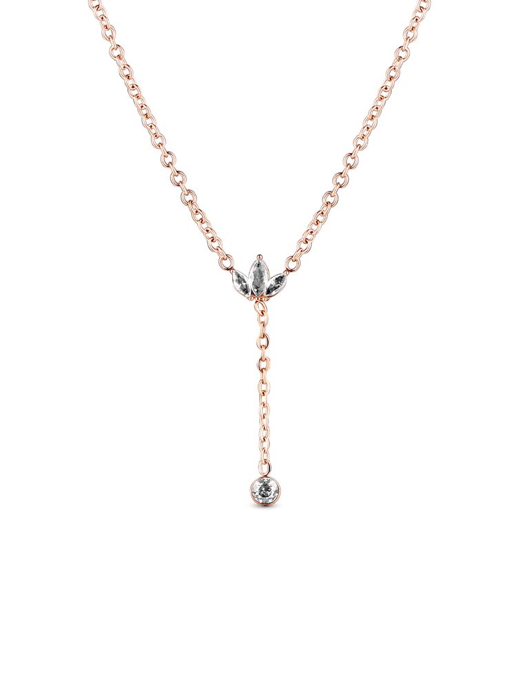 VUCH Náhrdelník Krystel Rose Gold